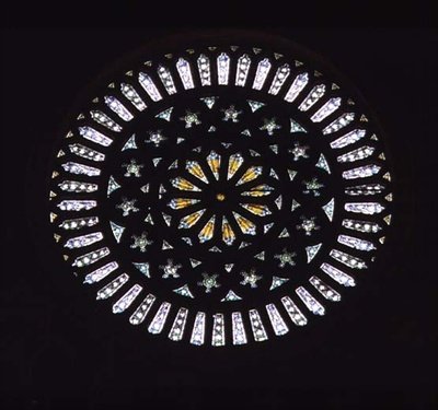 Wheel window by Italian School